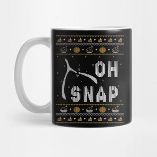 Cool Oh Snap Funny Turkey With Wishbone Thanksgiving Mug